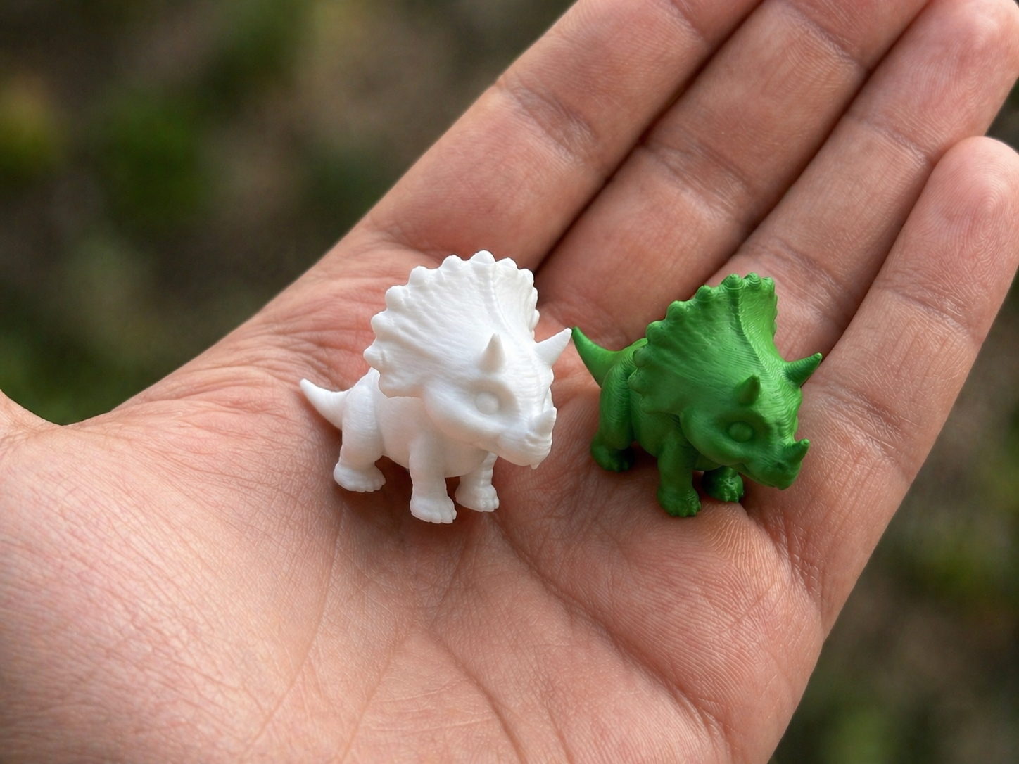 Cute Triceratops Mini – Tiny Dino Figure
