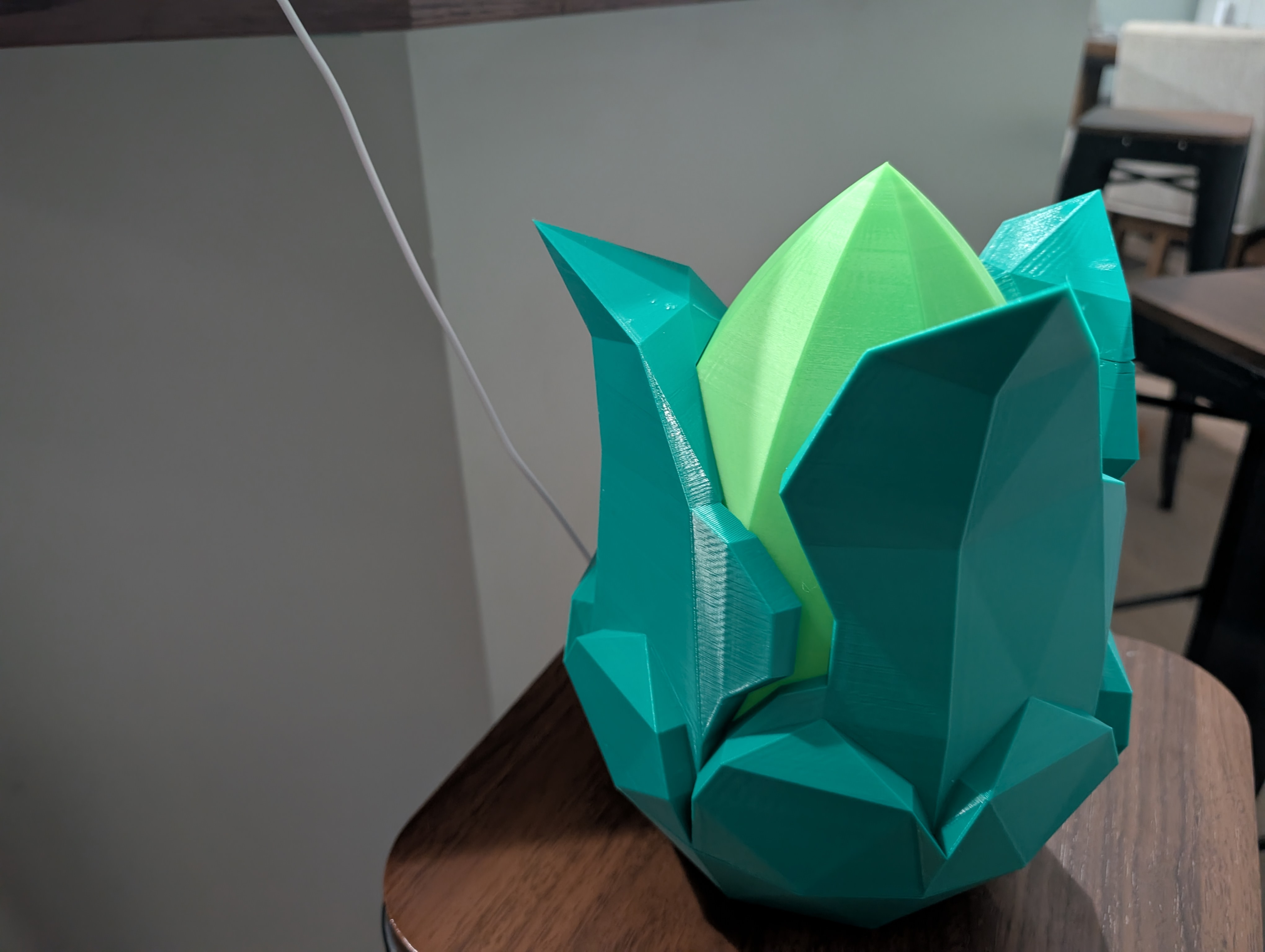 Giant Brightbloom Seed from Zelda : Tears of the Kingdom with insert to hold light