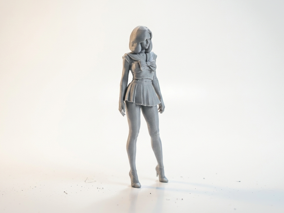 Sailor Mercury Figurine Anime 3D Printable