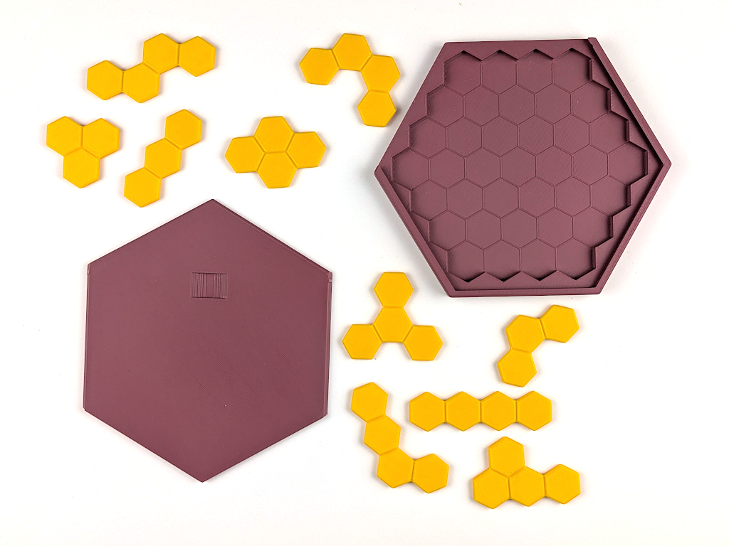 Miniatura 3 do modelo 3D Tetrahex Puzzle