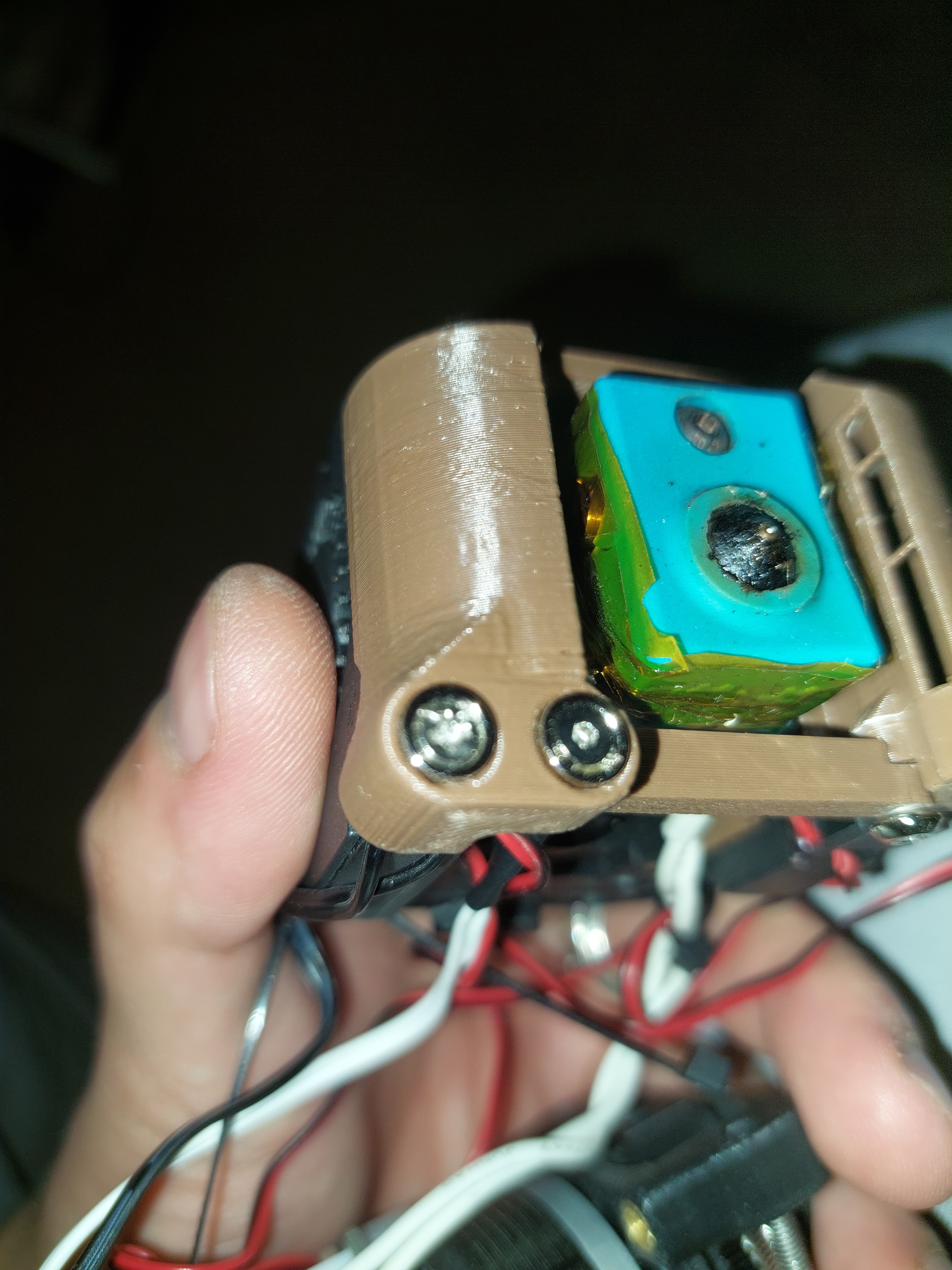V0 Dragon Burner V8 ZeroClick Heatset + Countersunk magnet mod