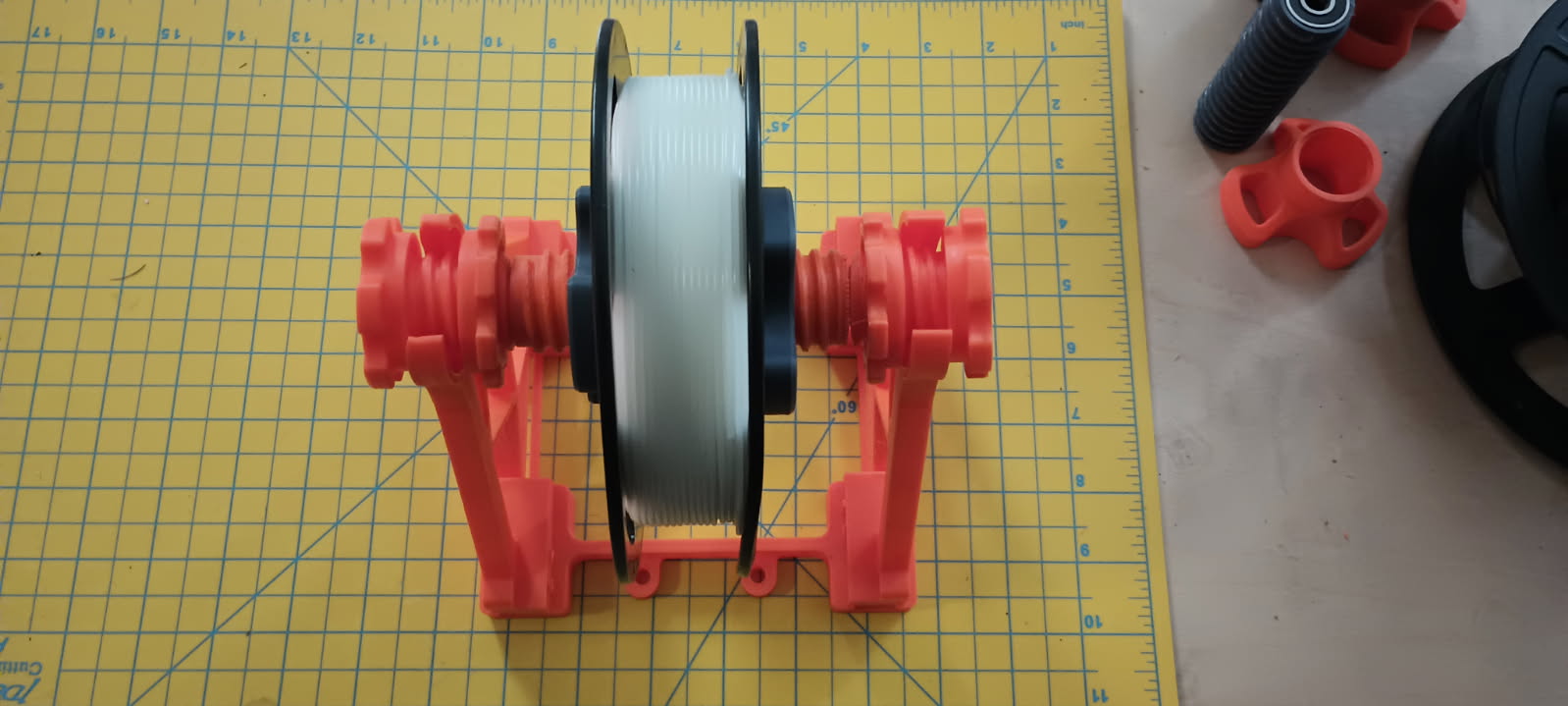 adjustable Filament Spool Holder with bearings