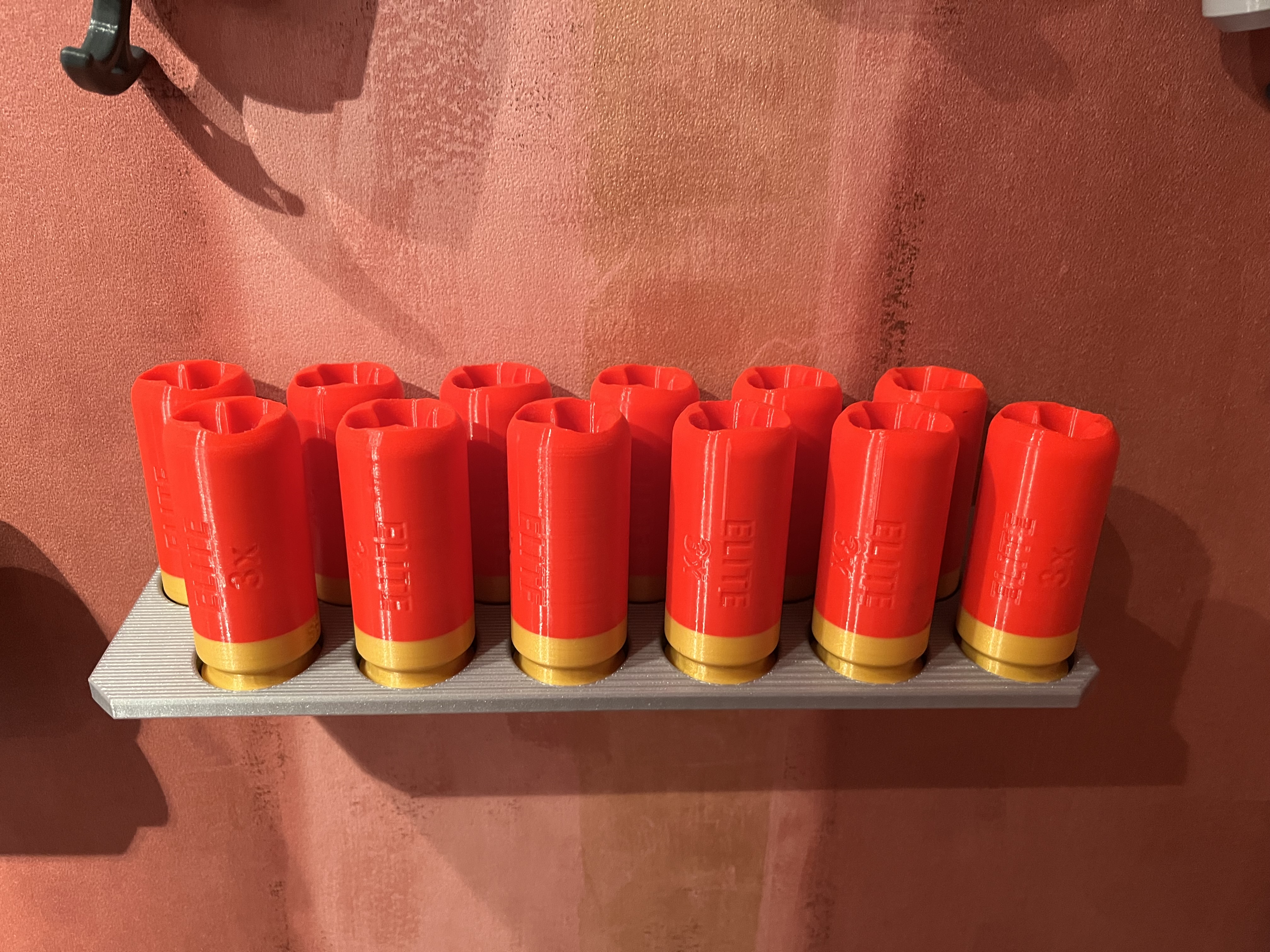 Silly shell wallmount holder