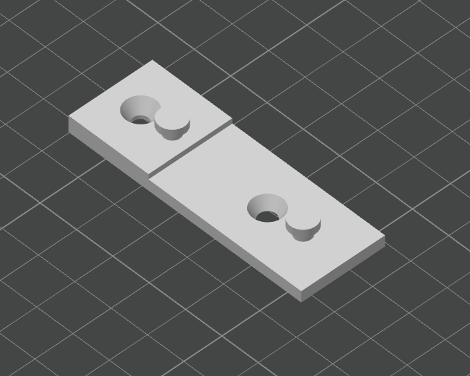 Wall Mounting Bracket for Minecraft Torch