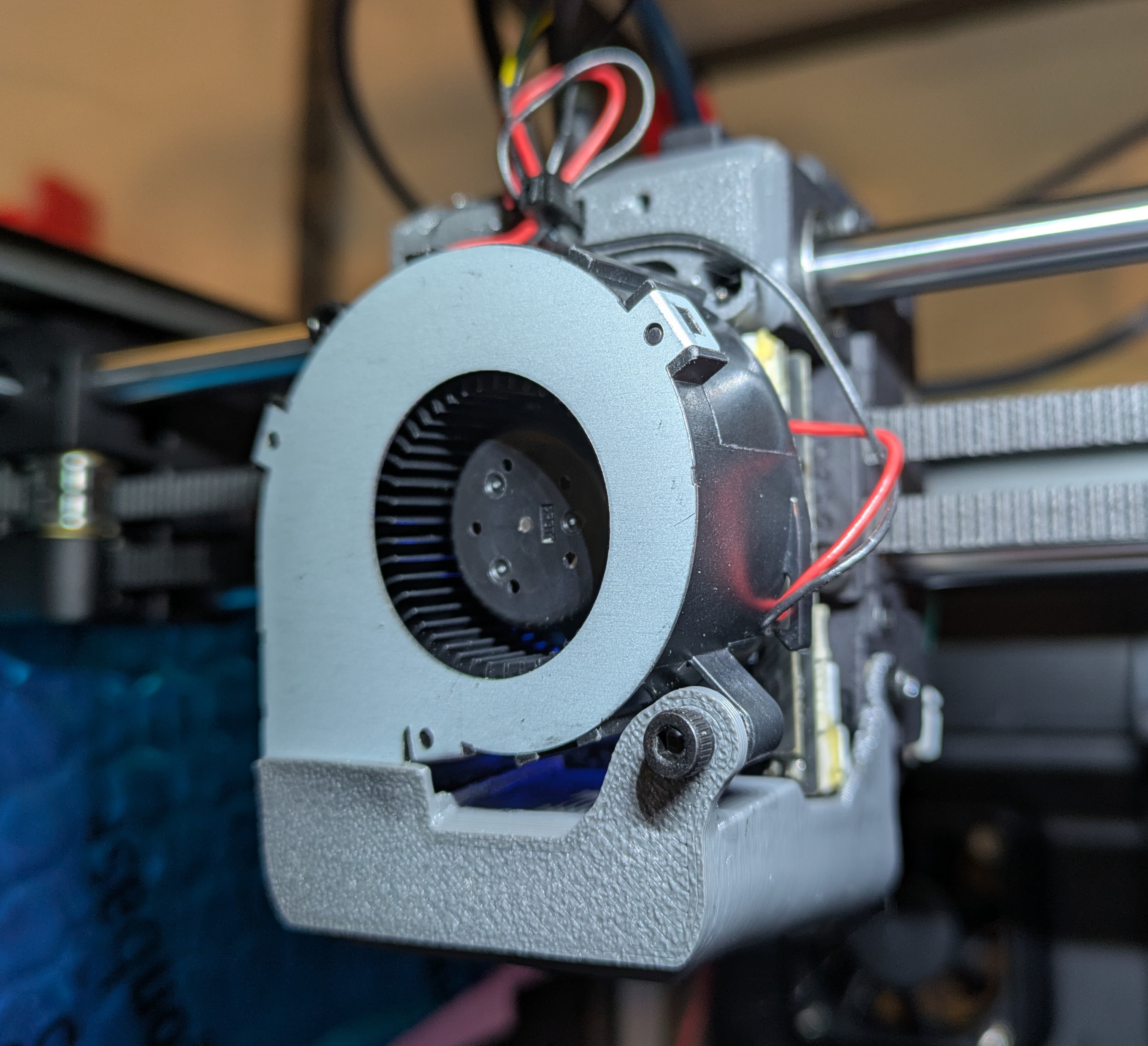 K1 5020 fan duct 3D model thumbnail