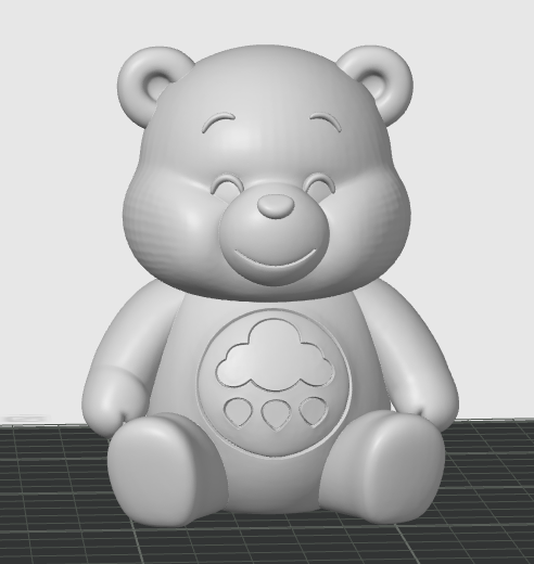 Sitting Care Bear Figurine