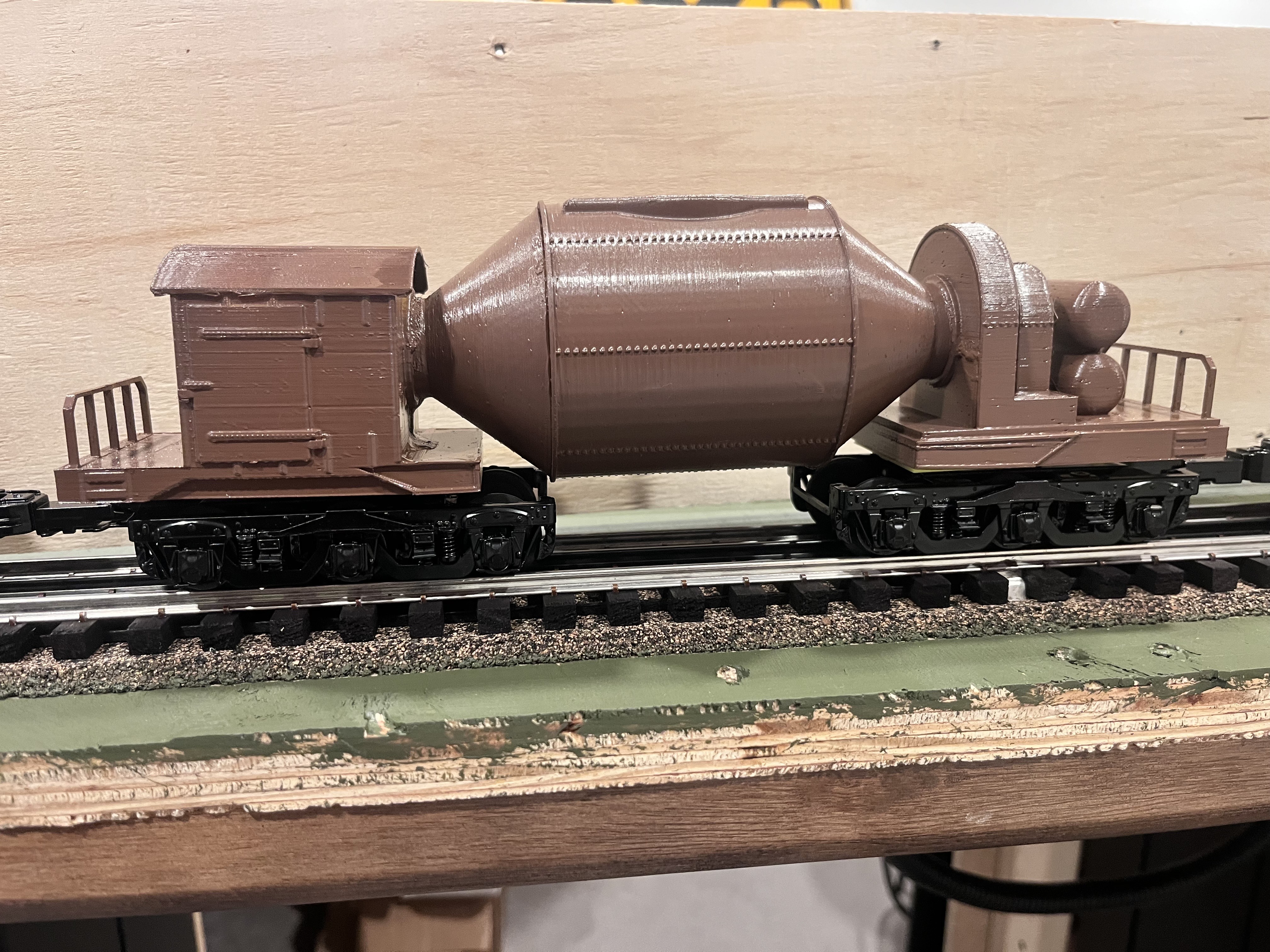 O Gauge Torpedo Car Prototype