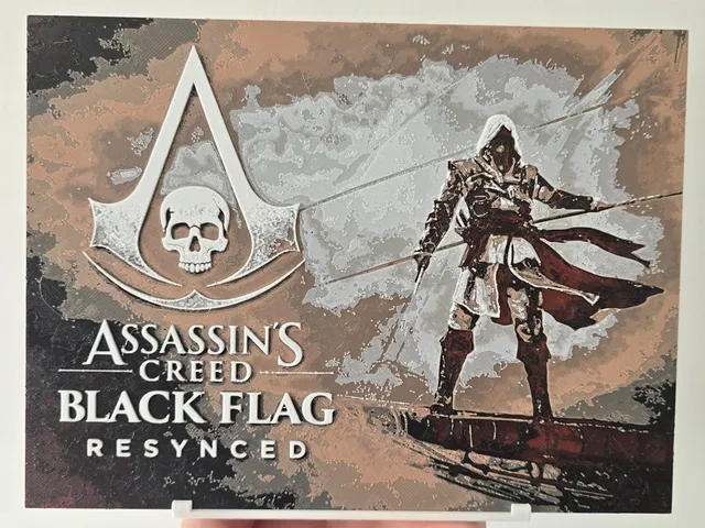 Assassin's Creed Black Flag Resynced hueforge