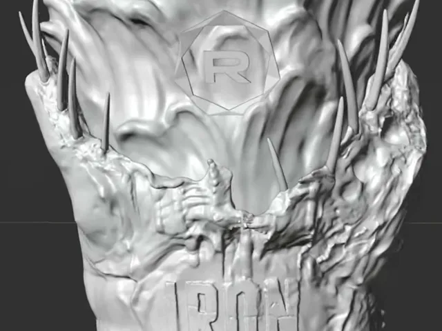 Markiplier's Iron Lung popcorn bucket