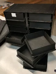 Simple CD storage case drawer