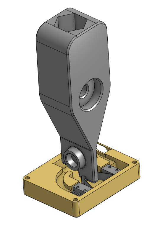 Miniatura 6 do modelo 3D Sim Racing Sequential Shifter