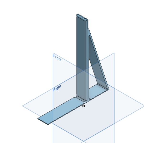 Miniatura 2 do modelo 3D Book Support Bracket