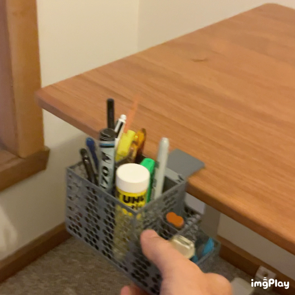 Removable Desk Storage Container
