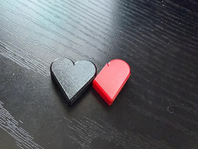 Mini Heart Polaroid Holder