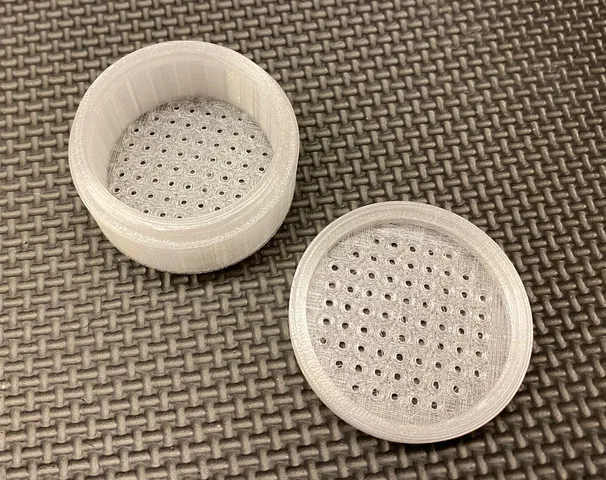 Loose Desiccant Container for Filament Storage (screw top)