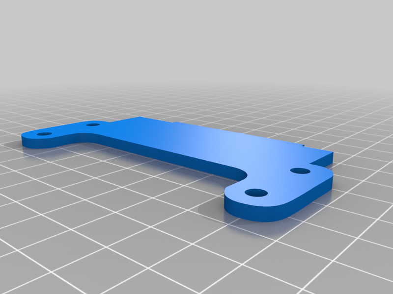 Miniatura 5 do modelo 3D MacrPro 2019 SSD Bracket