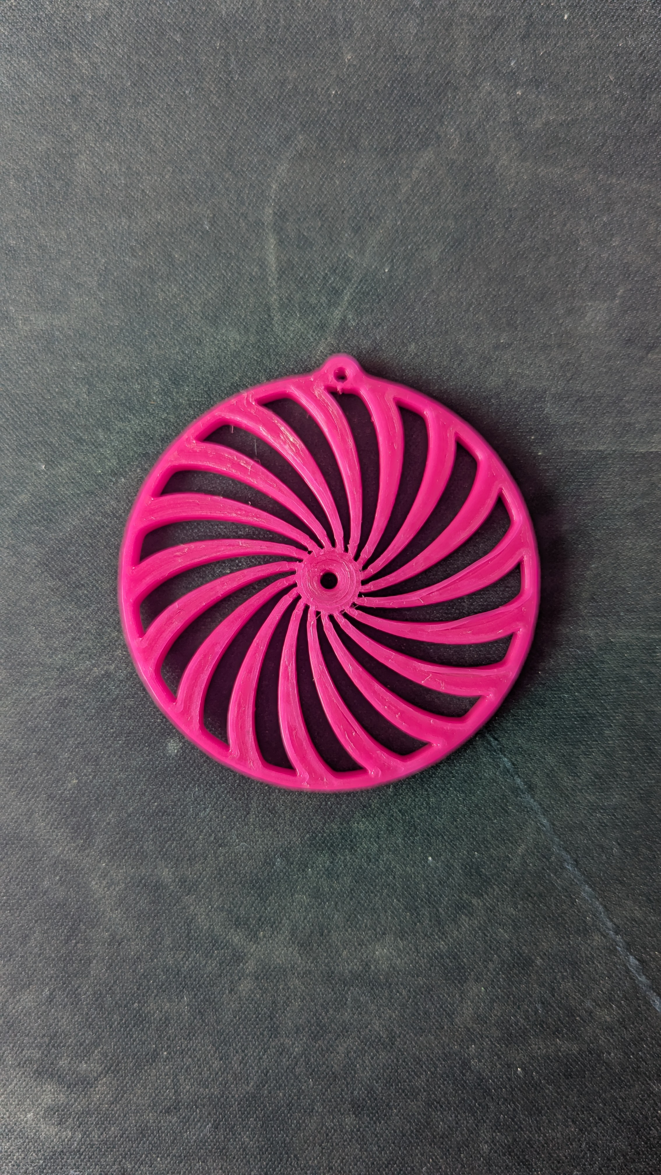 Swirl earrings 3D model