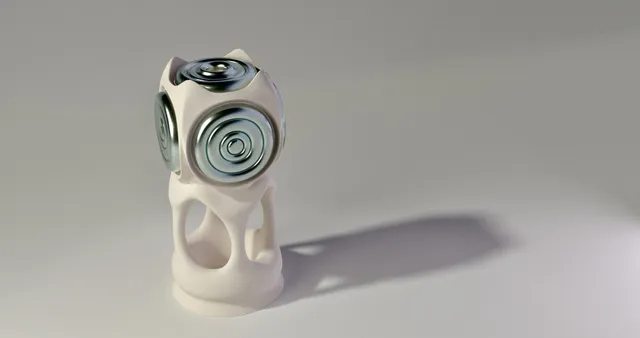 Sculpted Sphere - most awesome pen/pencil holder!