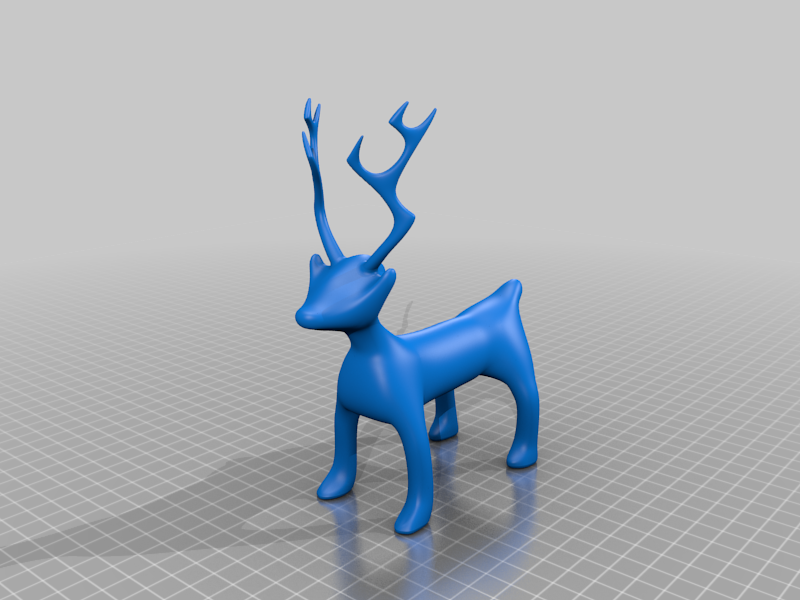 Antlered Creature Standing — miniatura 2