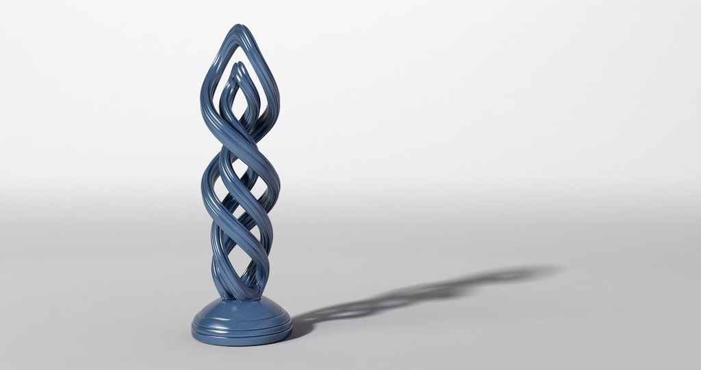 Corrugated Spiral Trophy