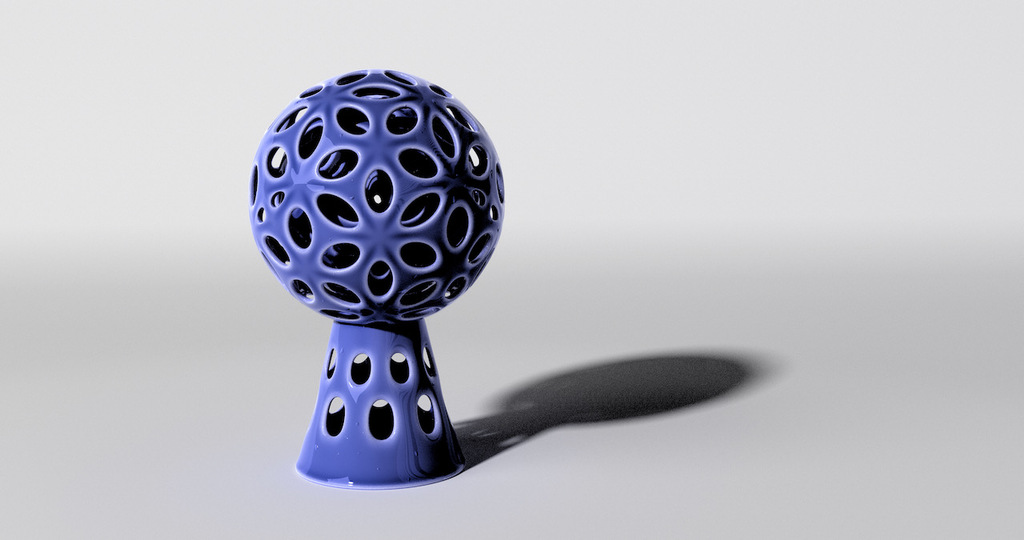 Recursive Holey Sphere