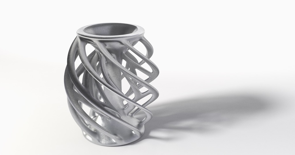 Twisted Connected Vase