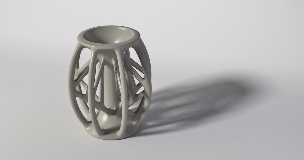 Straight Connected Vase