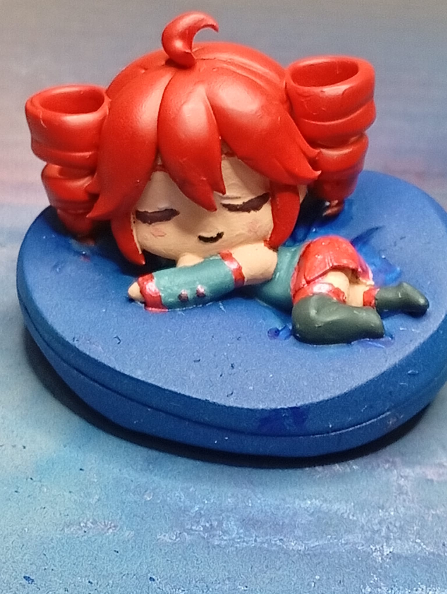 Kasane Teto Chibi sleeping