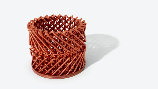 Cool Knot Woven Basket