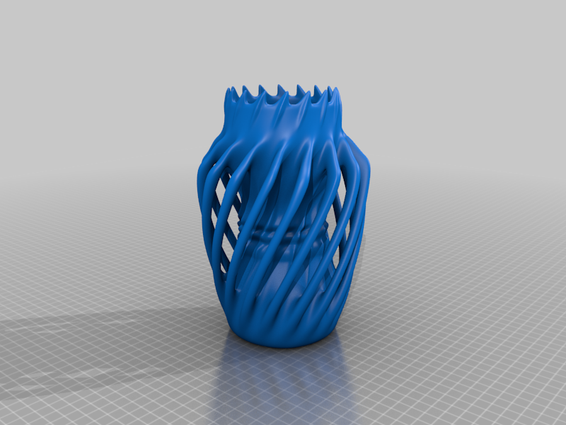 Miniatura 2 do modelo 3D Twisted Cup