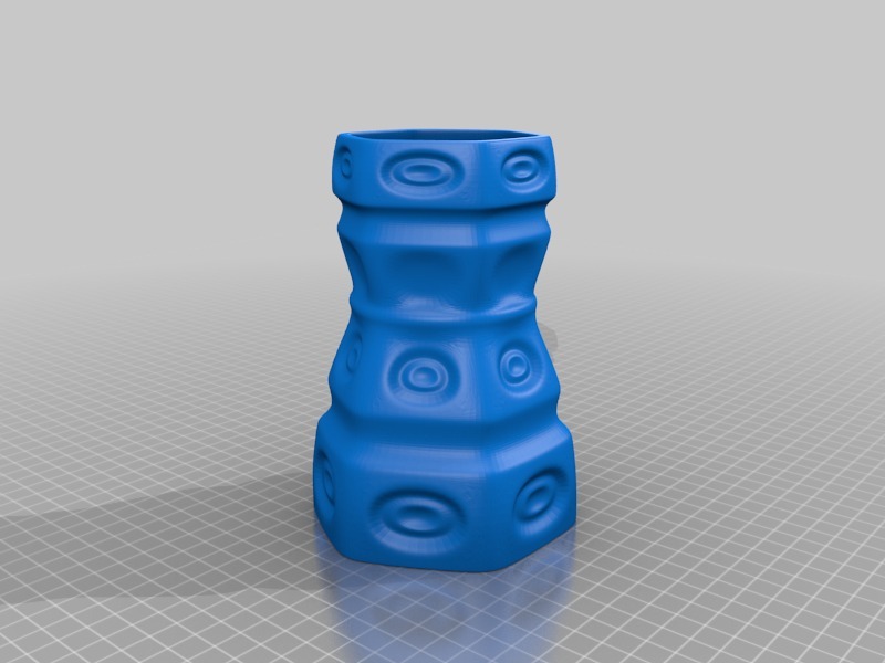 Miniatura 3 do modelo 3D Hex Vase