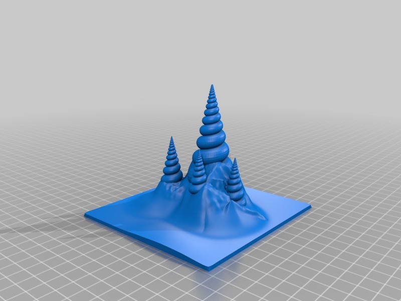 Sea Shell Mountain by SteedMaker Download free STL model