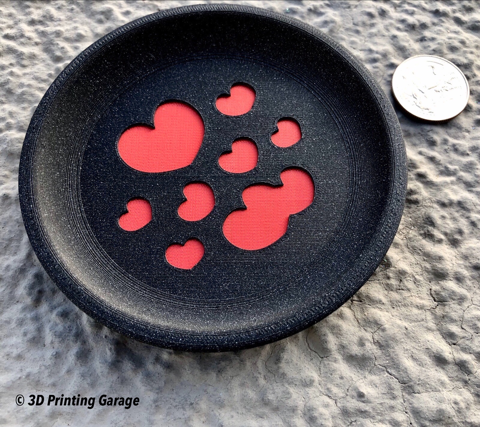 Coaster - hearts (mmu/multicolor)