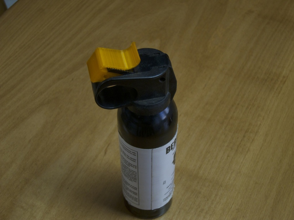 Bear Spray Safety Clip by SteedMaker Download free STL model