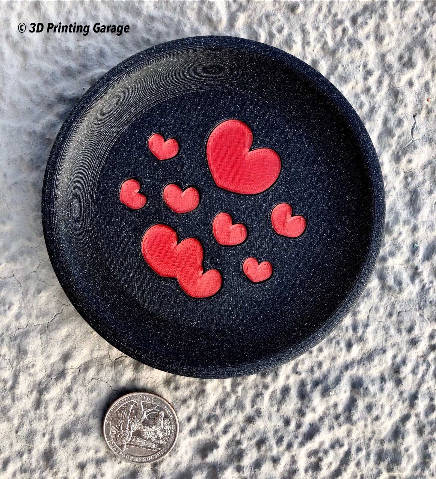 Coaster - hearts (version2)