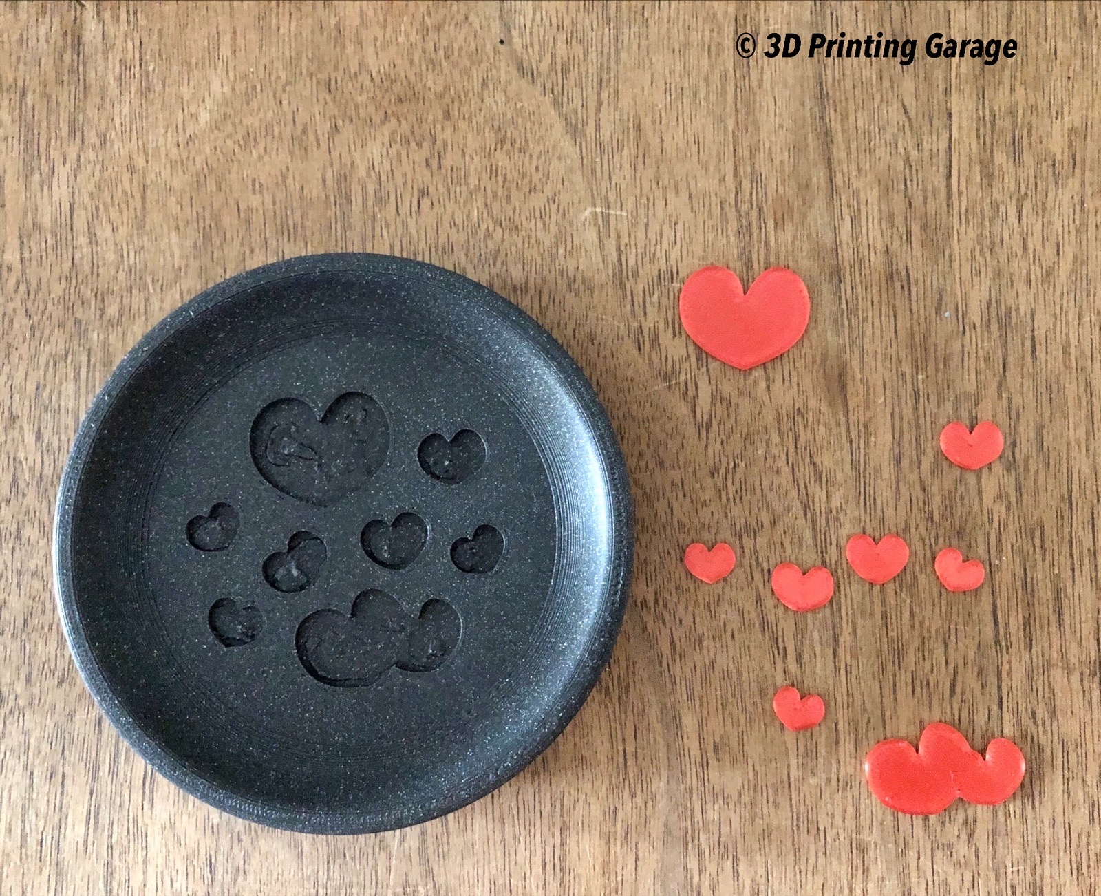 Coaster - hearts (version2) — miniatura 2