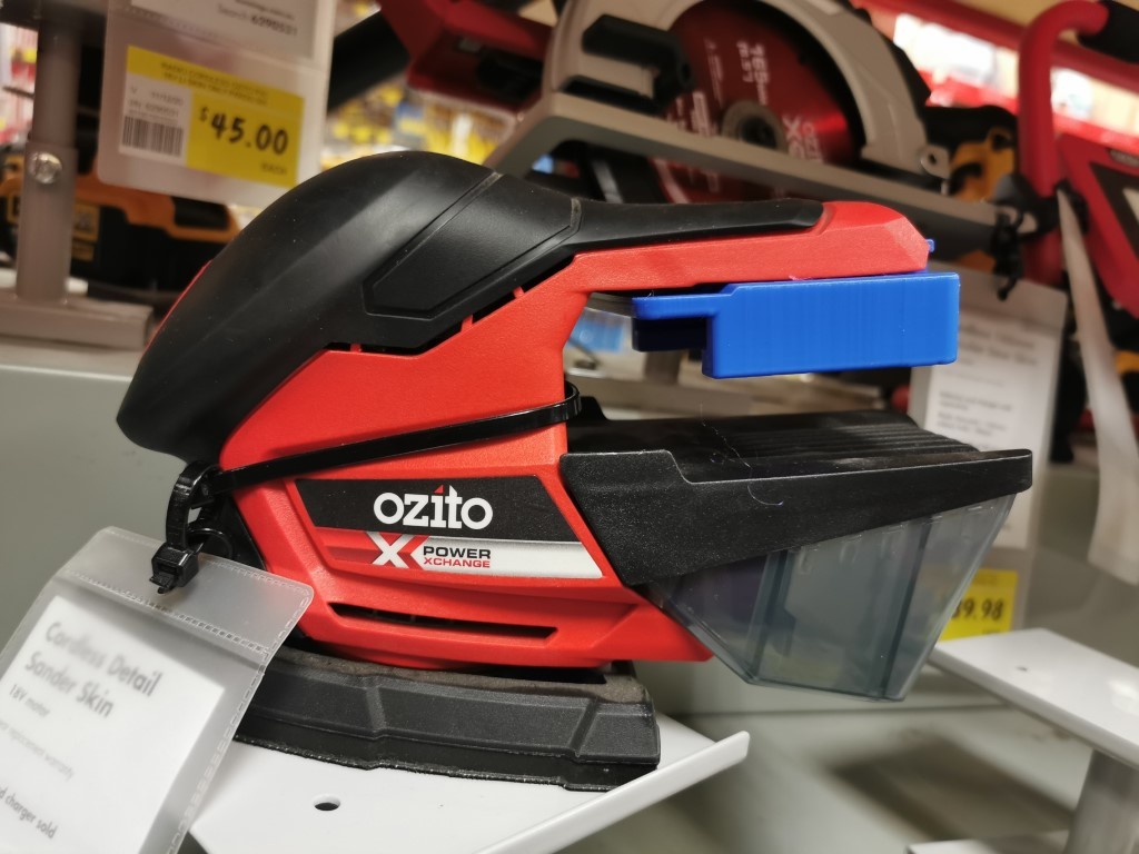 Aldi Xfinity battery to Ozito tools adapter by 05WEL Download free STL model Printables
