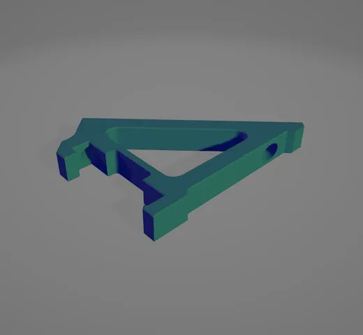 MMU2 Frame mount with cable groove