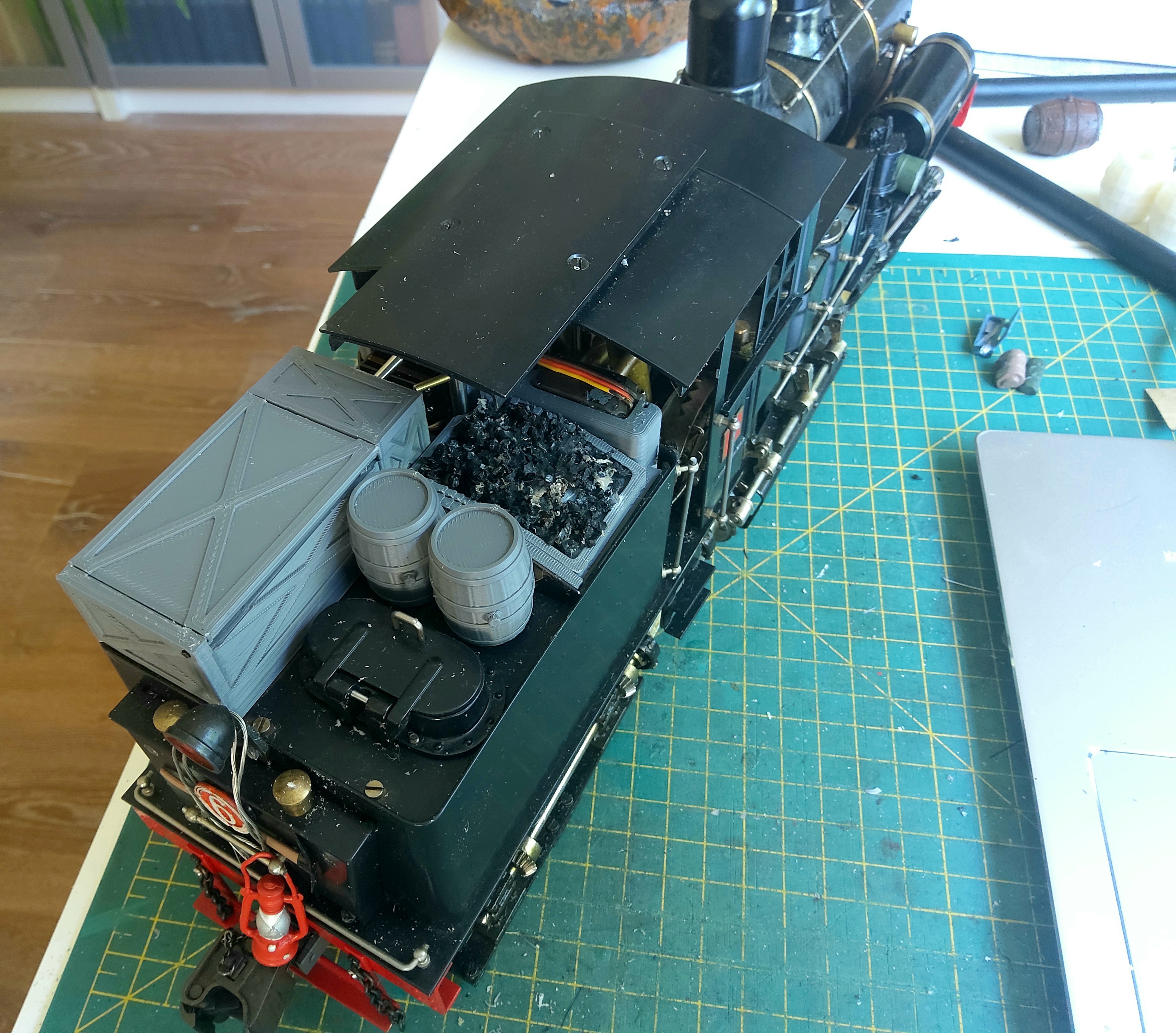 Aster Hobby - "Alishan" Shay (1977) - RC control setup