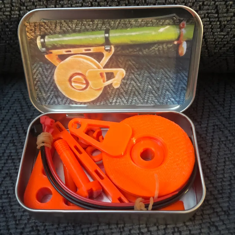 Buy Altoids-style Tackle Box Kit for Trout/pan Fishing With Magnetic Lid  Cover Online in India 