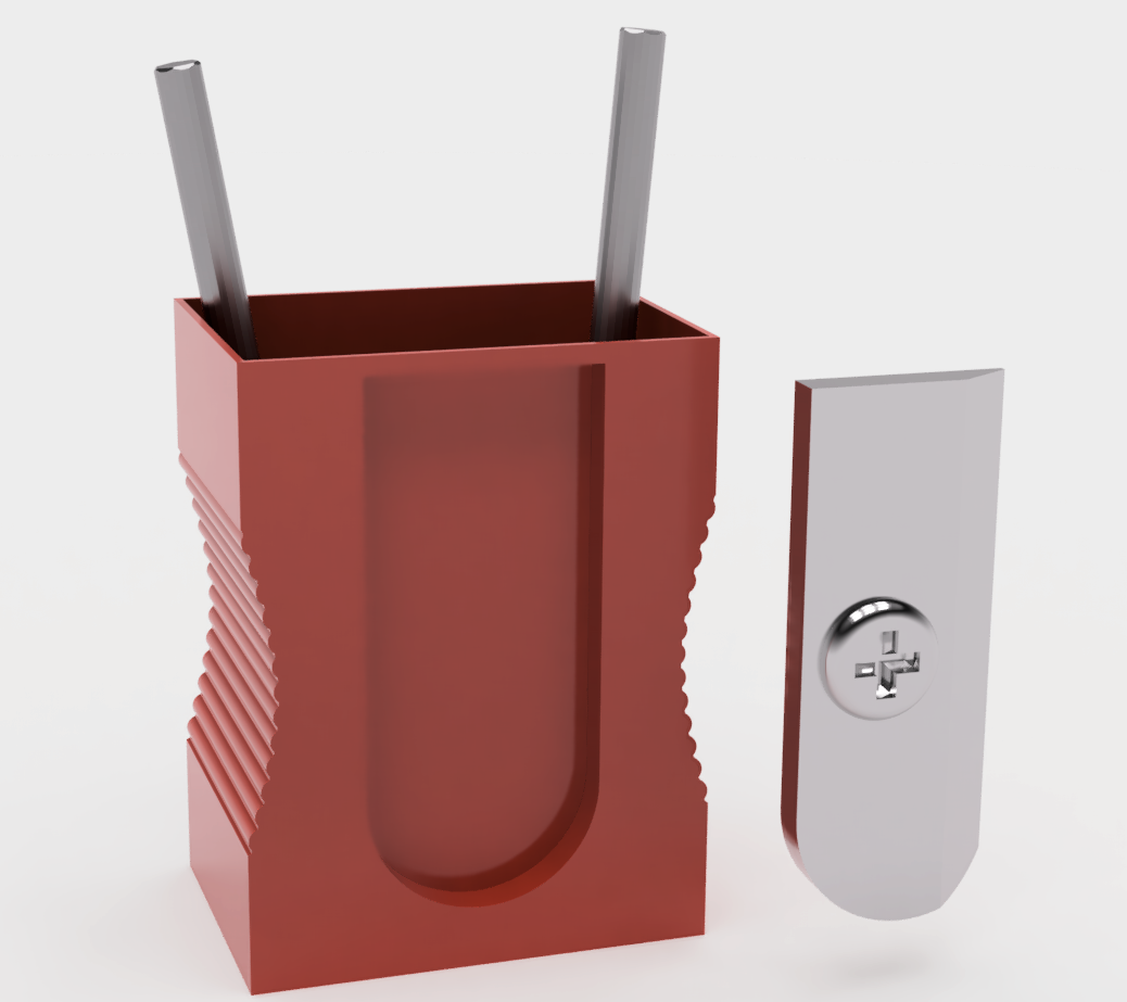 Sharpener Pen Holder by BTR3D Download free STL model