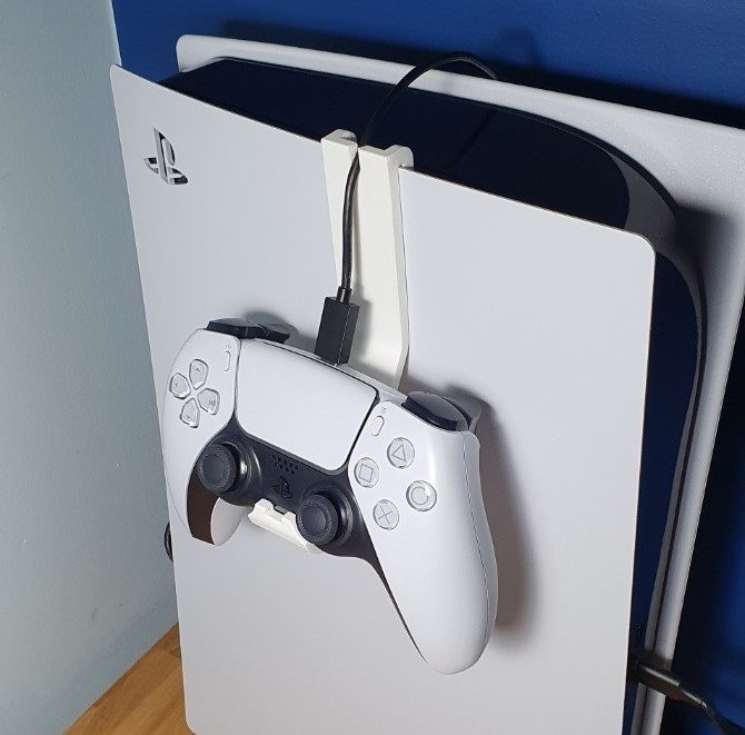 PS5 Controller and Charging Cable Holder 