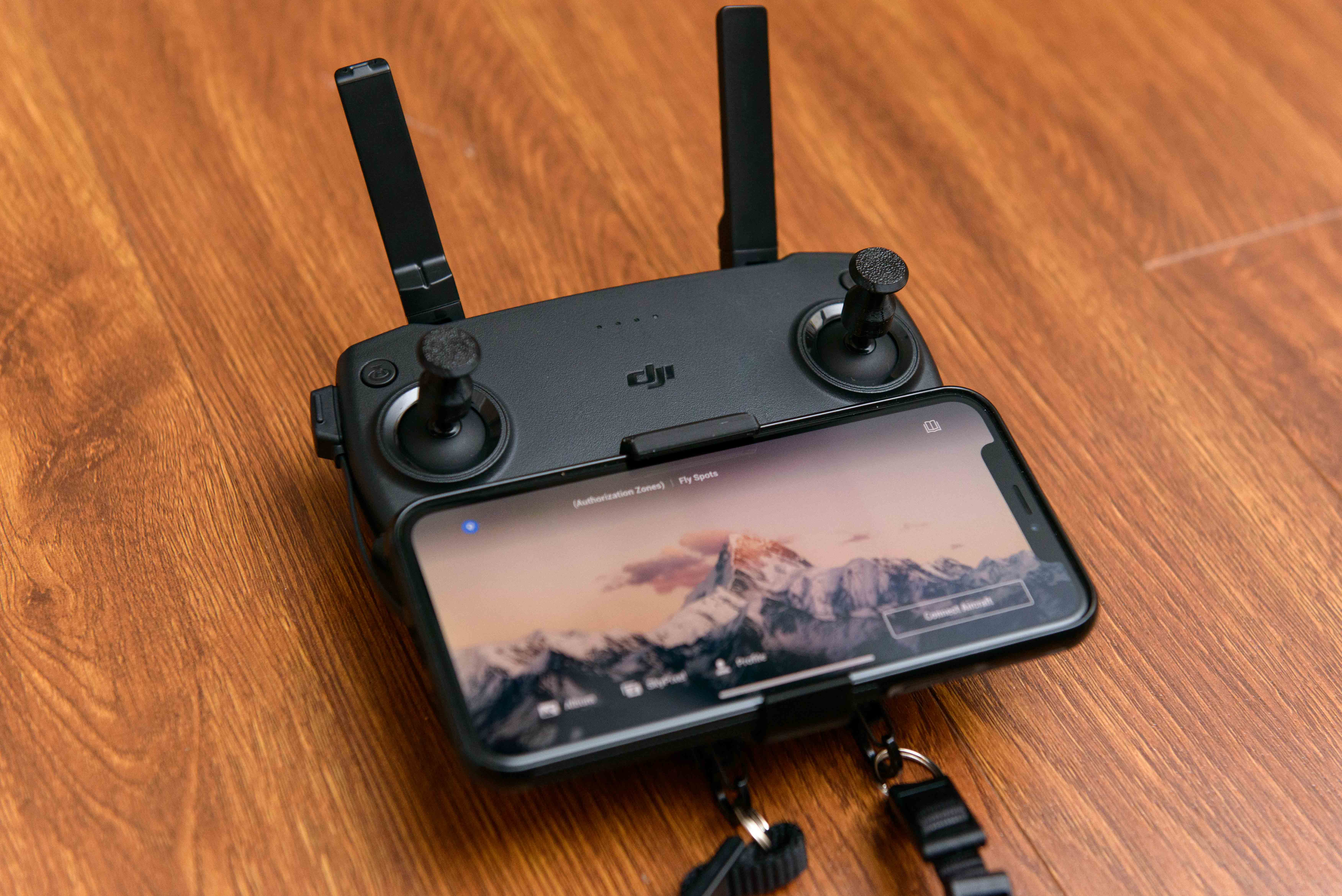 Mavic Mini Phone Holder with Lanyard Clips