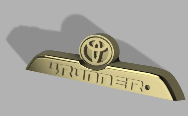 RC 4Runner Rear Emblem