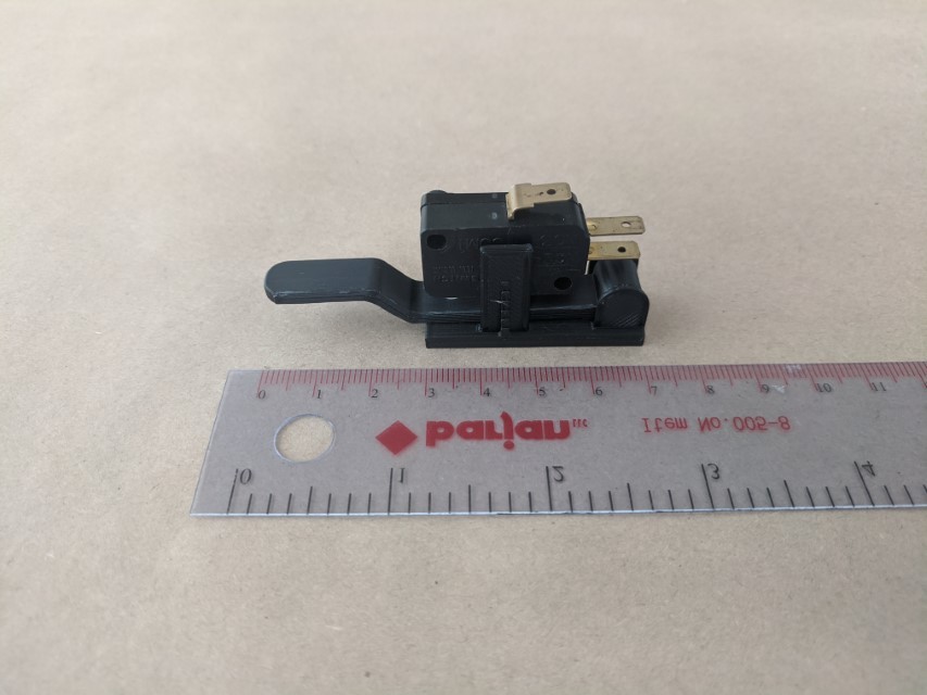 Microswitch to leaf switch adapter by CamS Download free STL model