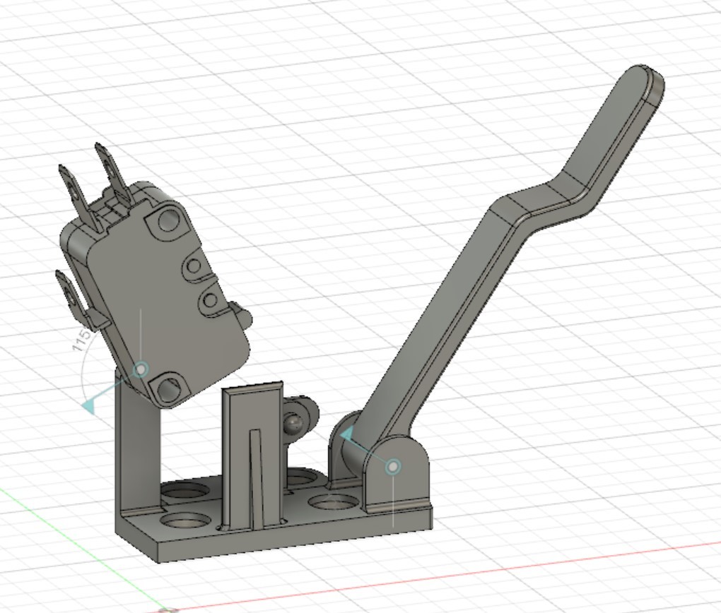 Microswitch to leaf switch adapter — miniatura 17
