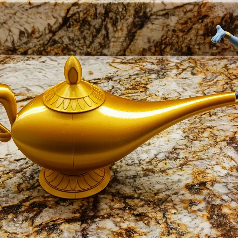 Genie's Lamp by Levi Sitts, Download free STL model