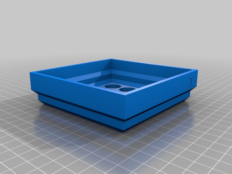 Miniatura 9 do modelo 3D Stackable Coin Sorting Trays (US Coins)