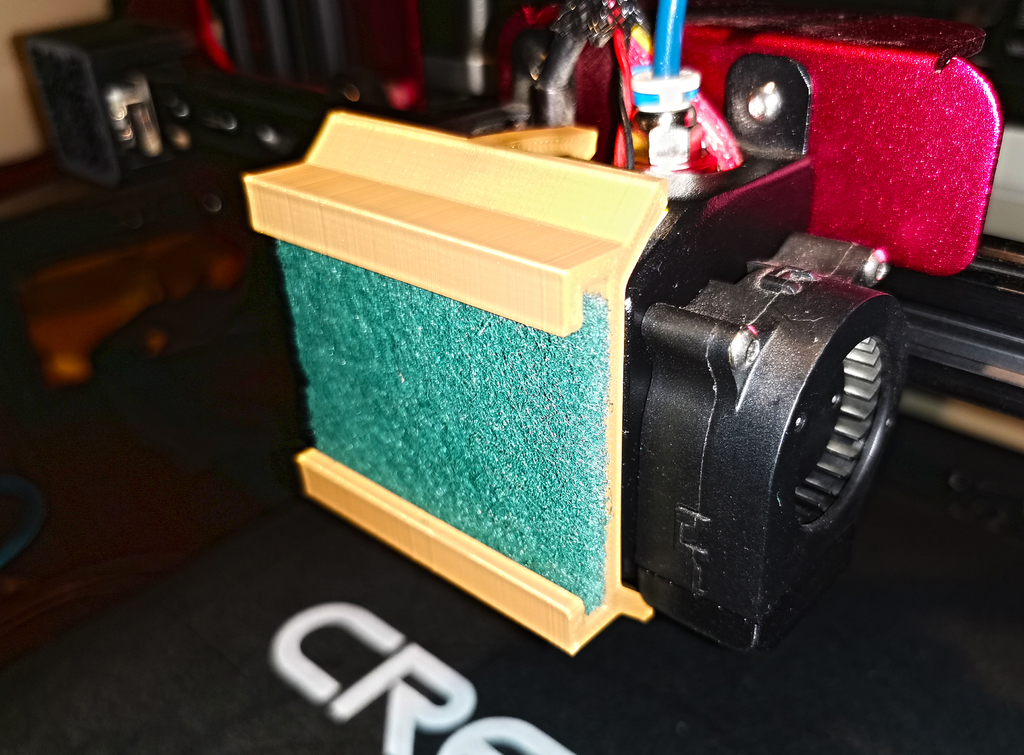 Replaceable Dust Filter for the Cr-10s pro Hotend Fan — miniatura 2