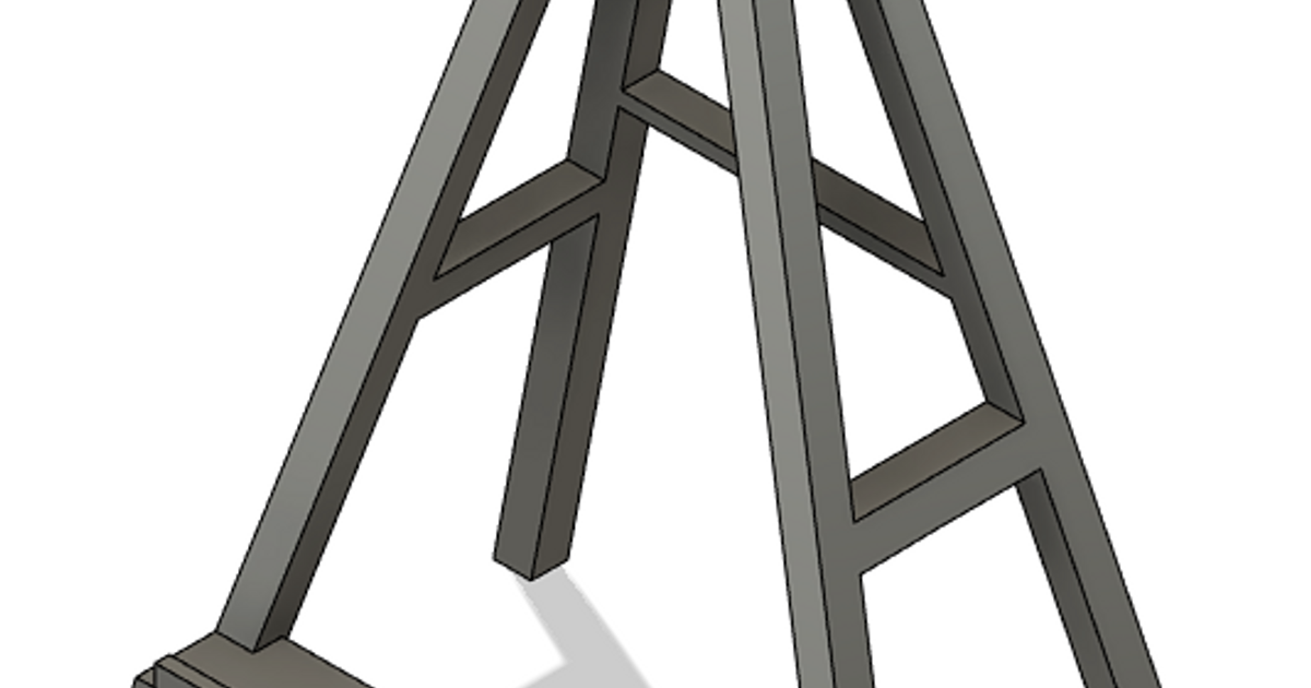 Easel Frame by Madison | Download free STL model | Printables.com